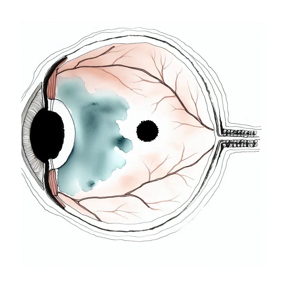 علت دیدن نقطه سیاه و برق‌زدن در چشم چیست؟