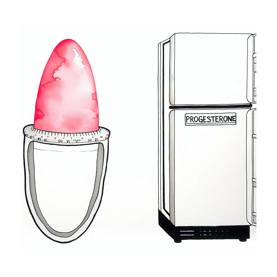 نگهداری صحیح شیاف پروژسترون در بارداری