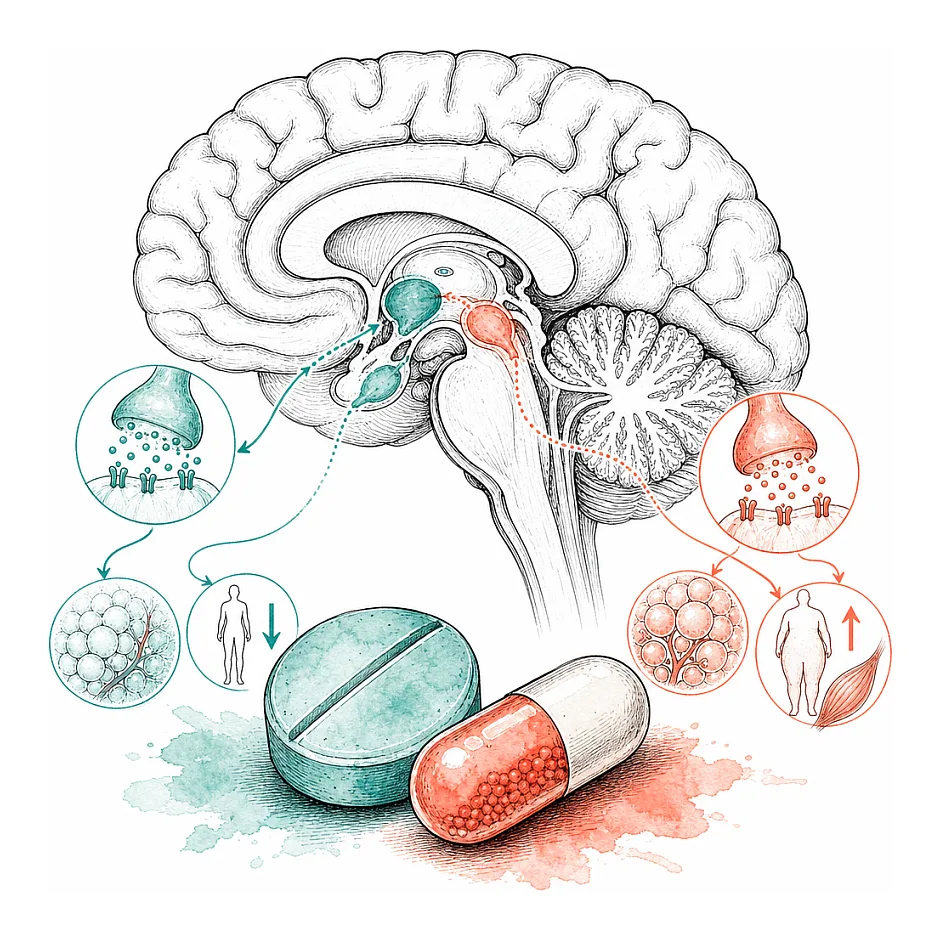 آیا مصرف هالوپریدول و سرترالین منجر به افزایش وزن می‌شود؟