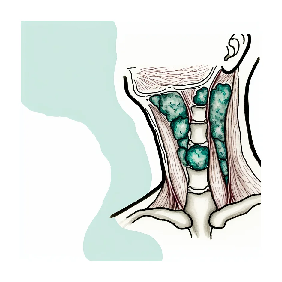 بزرگ شدن غدد لنفاوی گردن؛ نیاز به نمونه‌برداری؟