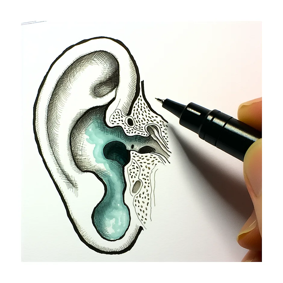 کیپ شدن گوش بعد از قطره گلیسیرین فنیکه