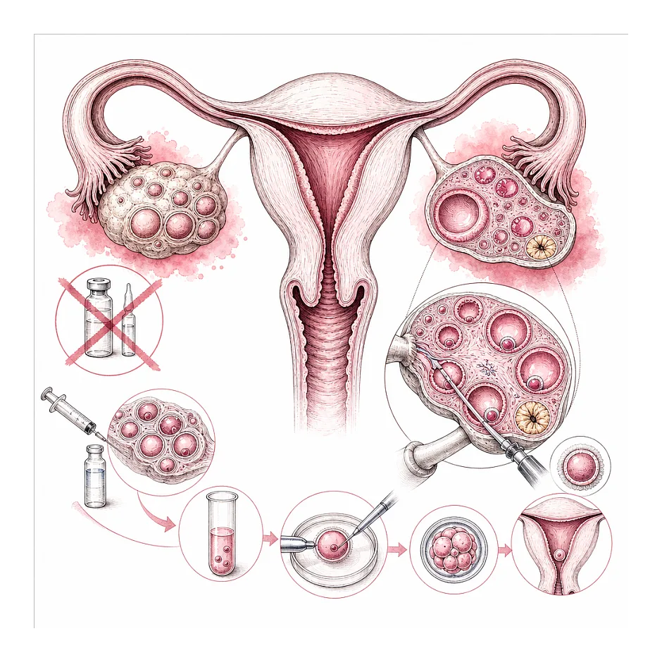 فراموشی تزریق سیتروتاید در روند IVF: راهنمای فوری