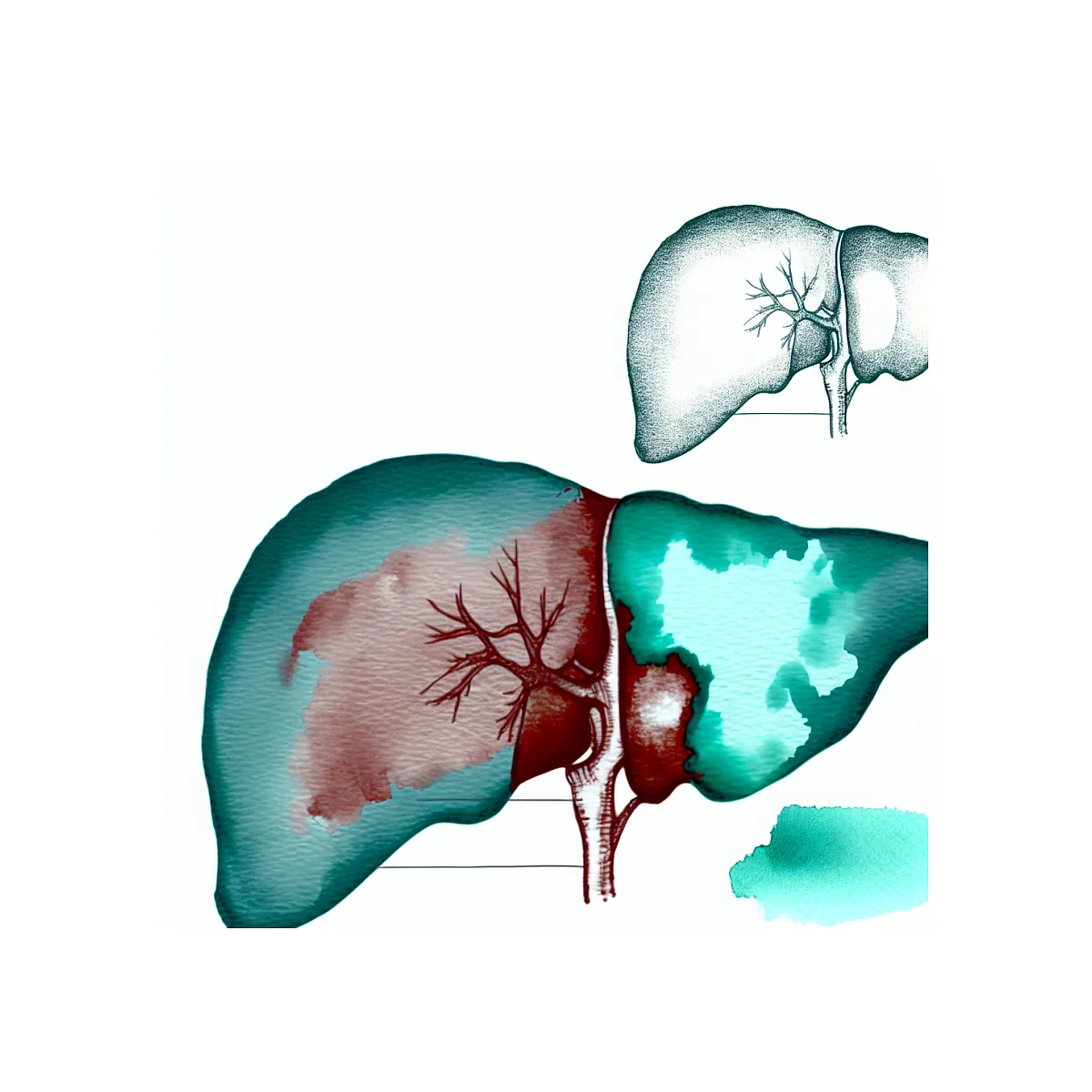 افزایش اکوی پارانشیم کبد در سونوگرافی یعنی چه
