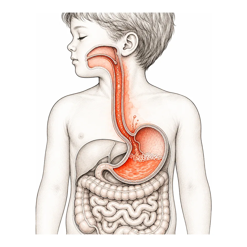پنتوپرازول در کودک چهار ساله و بی‌خوابی