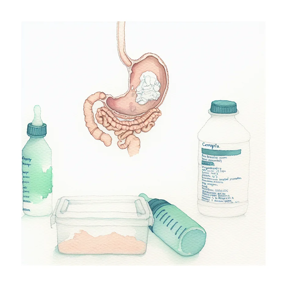 رفلاکس پنهان نوزاد: چه شیرخشک و شربتی مناسب است؟