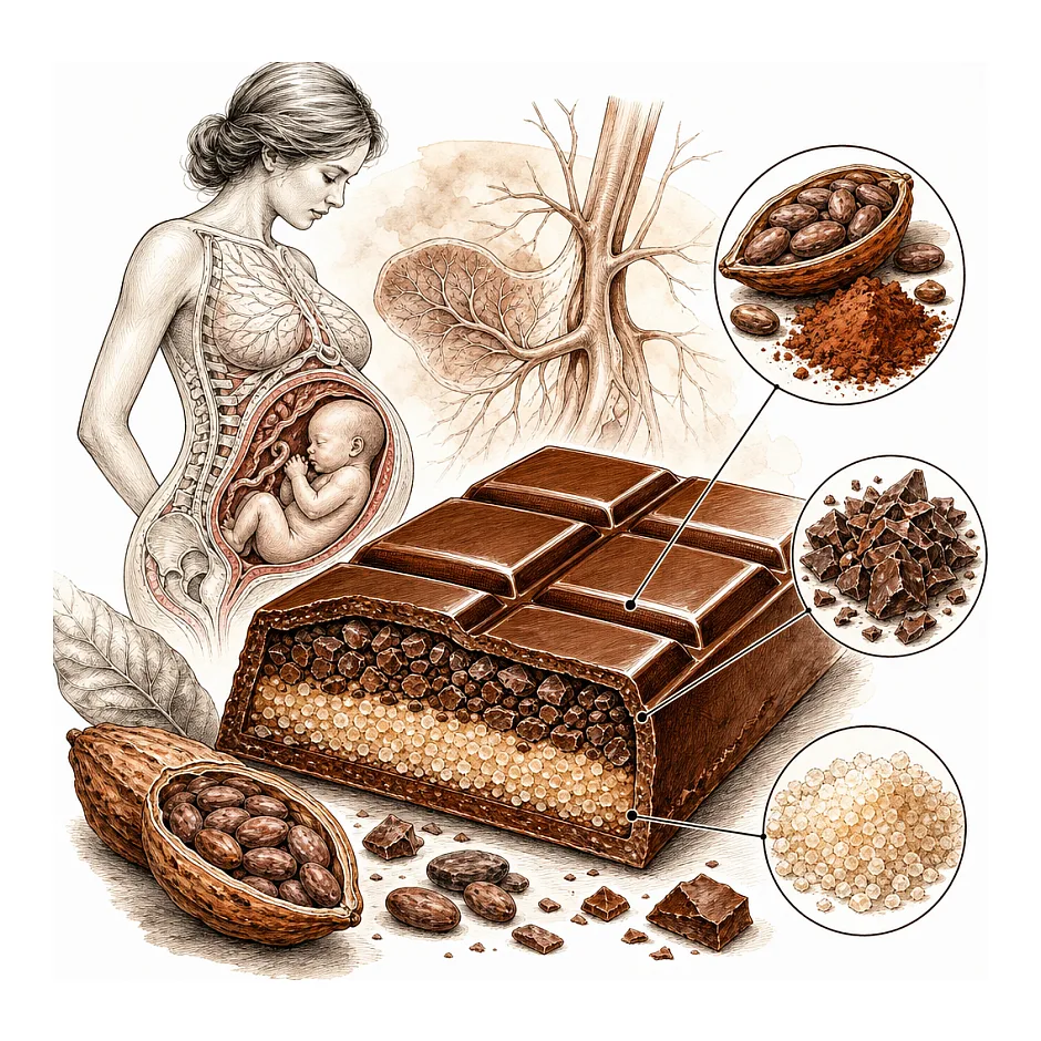 آیا خوردن شکلات در بارداری مضر است؟