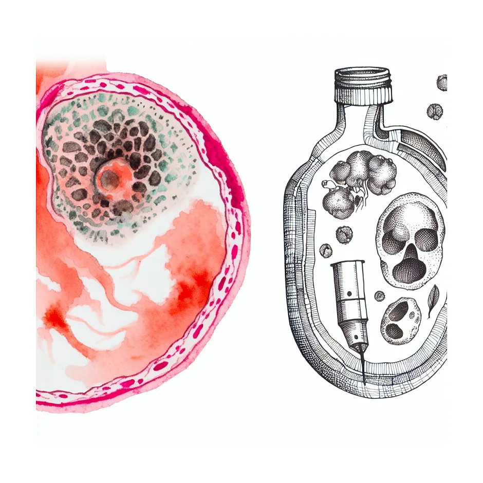 بارداری با وجود کیست تخمدان و مصرف مدروفم