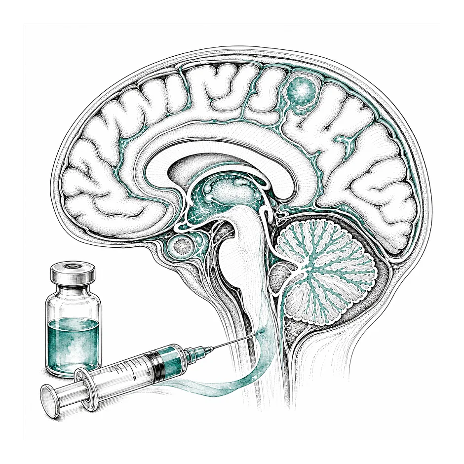 آیا تزریق ماده حاجب برای MRI مغز و تعدادی داروهای اعصاب تداخل ایجاد می‌کند؟