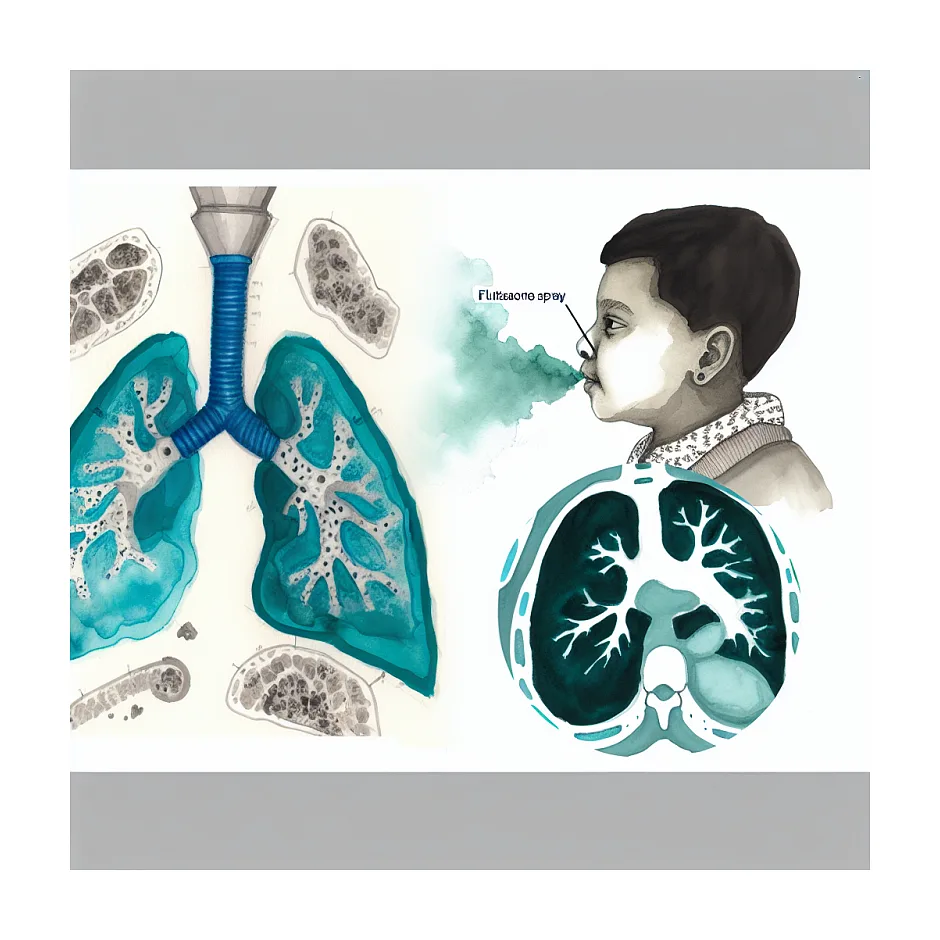 آیا اسپری فلوتیکازون مناسب کودک دوساله است؟
