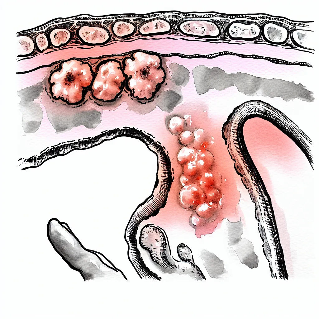 علت جوش‌های چرکی و دردناک روی شکم چیست؟
