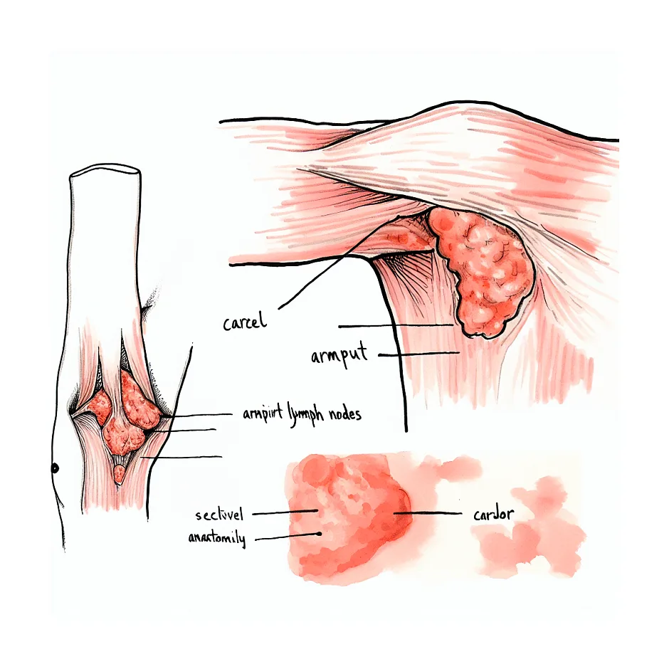 علائم خطرناک غدد لنفاوی زیر بغل چیست؟