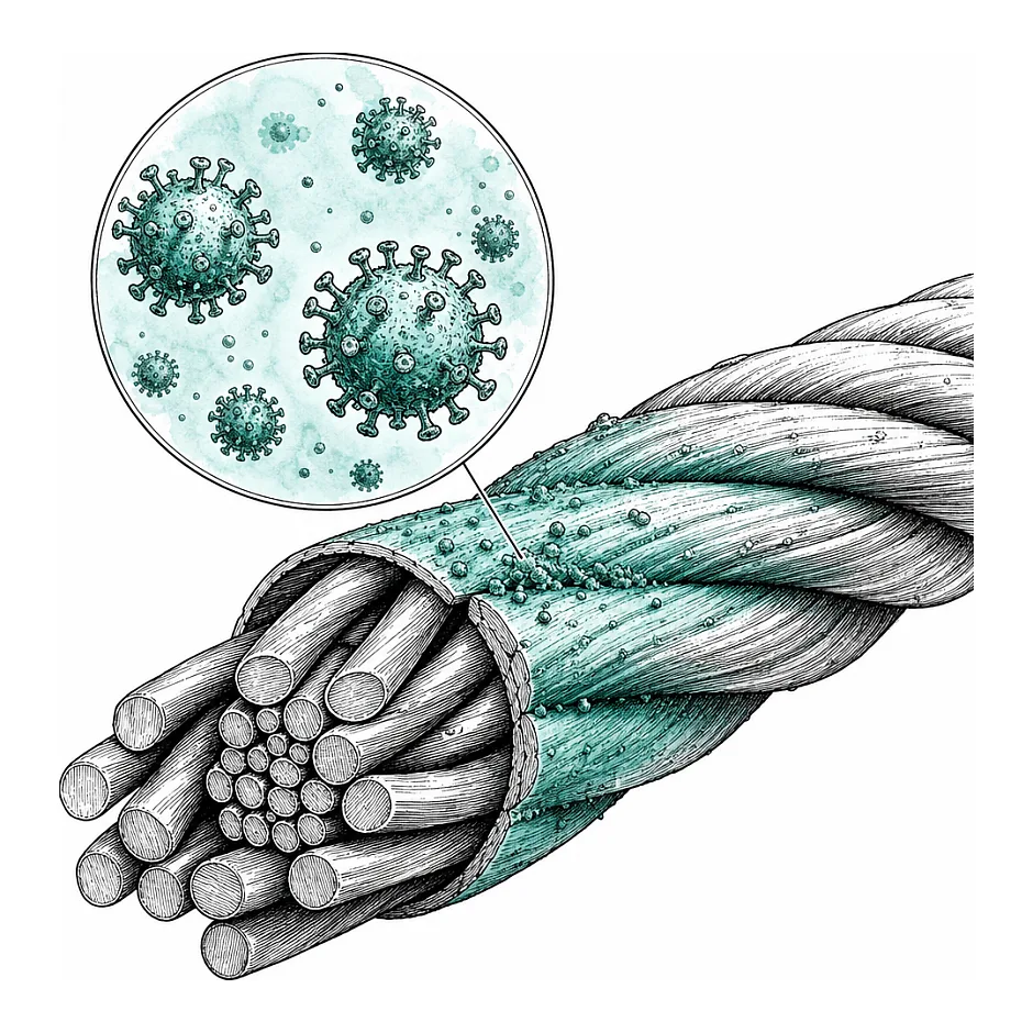 آیا HIV از طریق تماس با سیم مفتول منتقل می‌شود؟ | مشاوره پزشکی