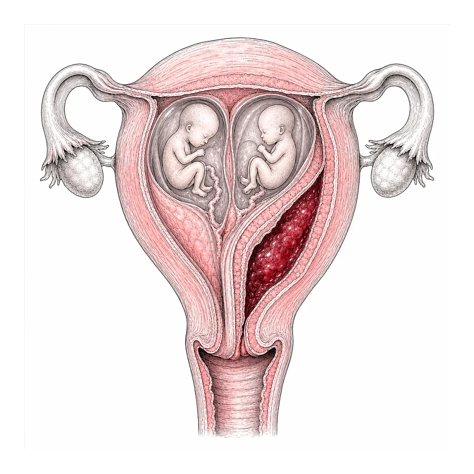 تاثیر پروژسترون بر هماتوم در بارداری دوقلوی IVF - آیا خطرناک است؟