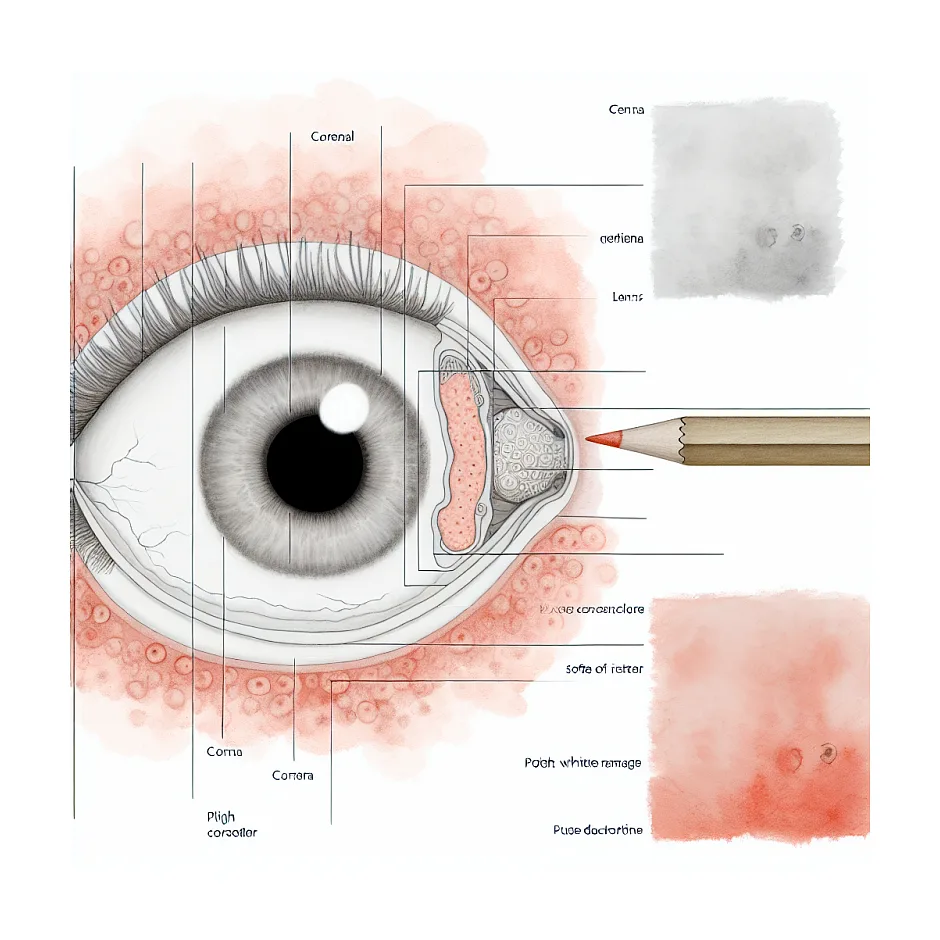 گیر کردن پریسه سنگ در چشم و راه چاره
