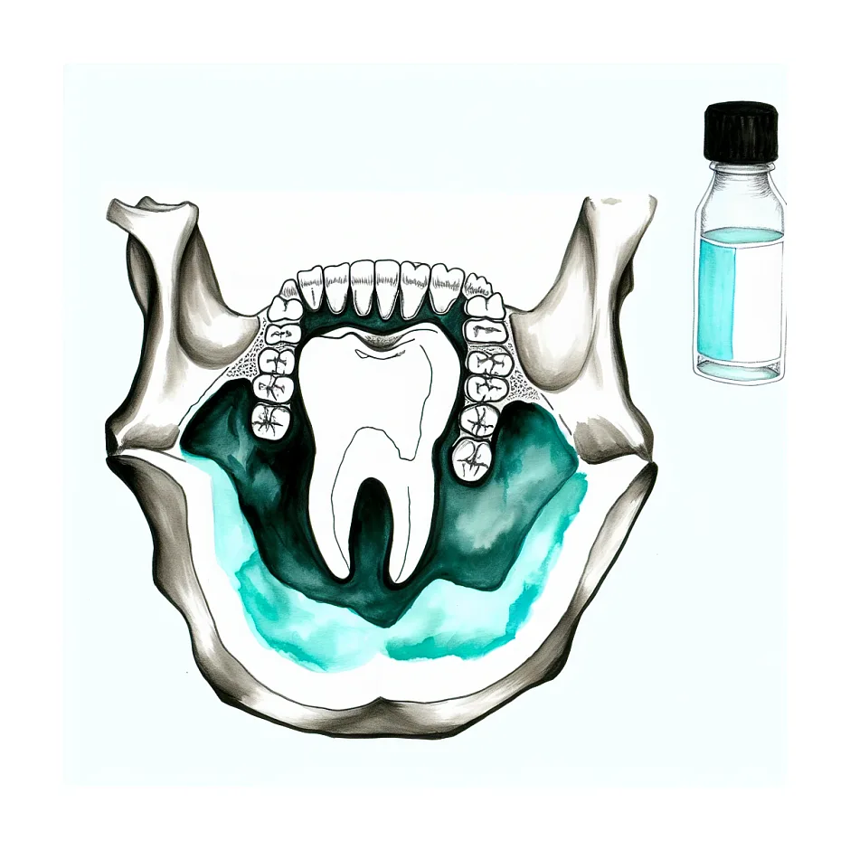 استفاده درست از سرم نمکی بعد از جراحی دندان عقل