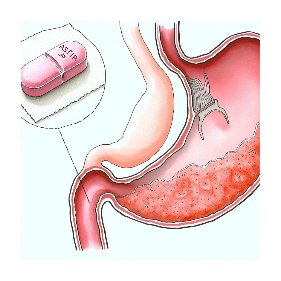 علت درد معده بعد از خوردن قرص آسپرین