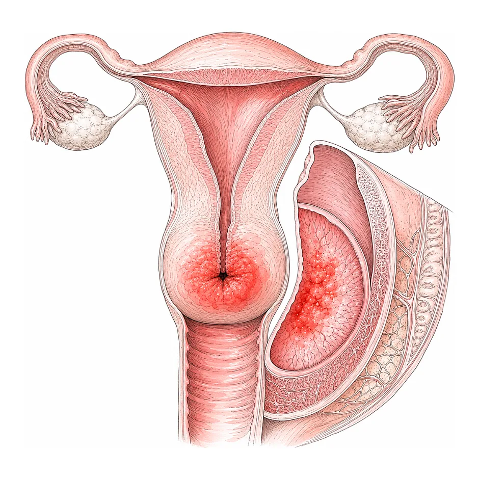 سوزش دهانه رحم بعد از تست پاپ اسمیر و HPV: علت و راه حل