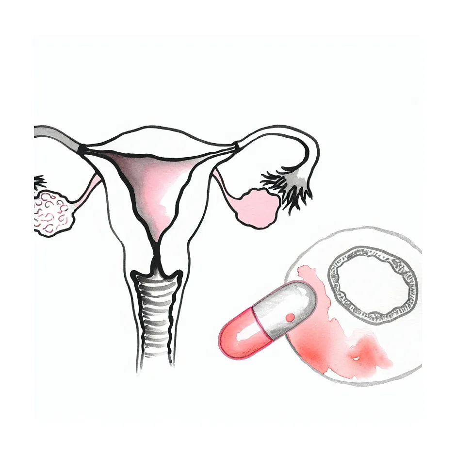 لکه بینی با اووبوست و دوفاستون؛ ادامه دارو یا قطع؟