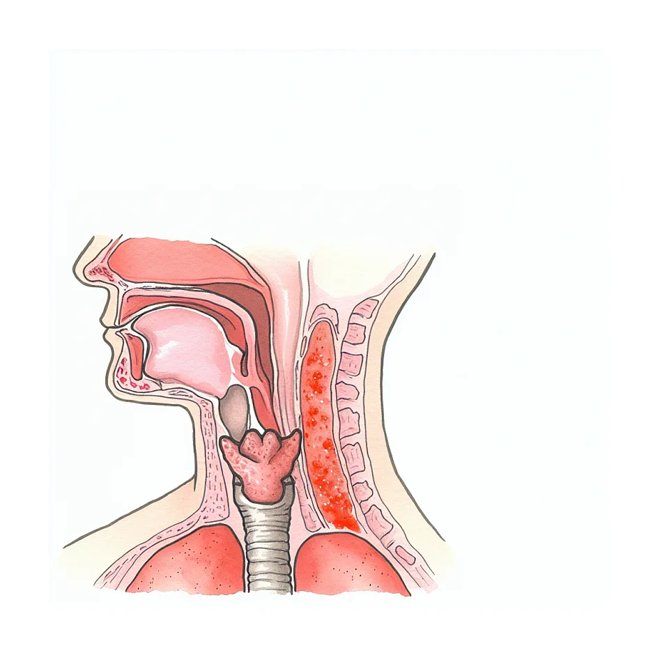 علت گلودرد بعد از خوردن خوراکی‌های گرم و تند