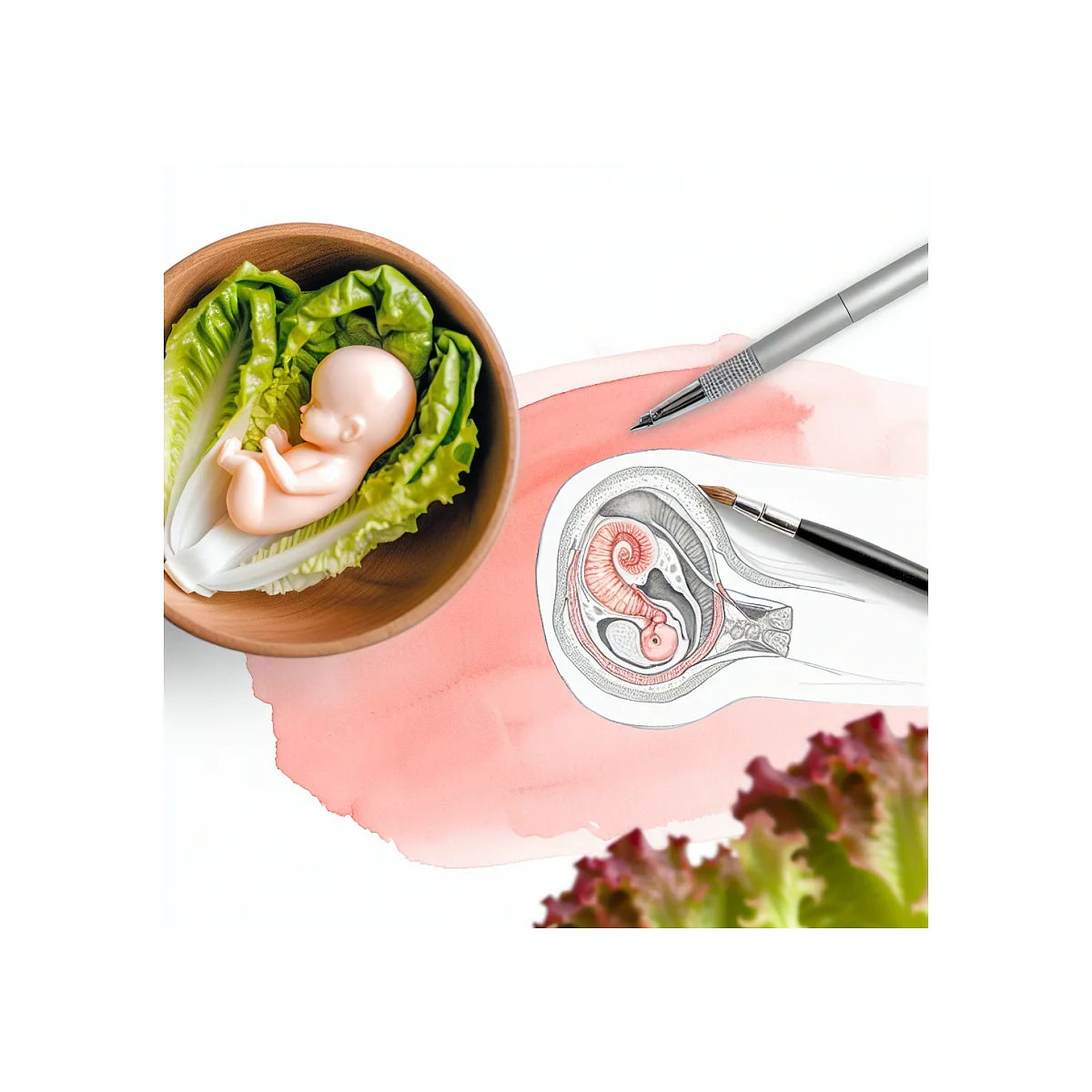 مصرف روزانه کاهو در بارداری خوب است یا مضر؟