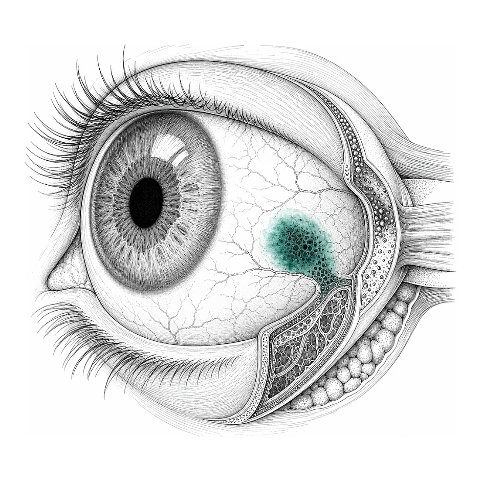 علت ایجاد خال روی چشم چیست؟