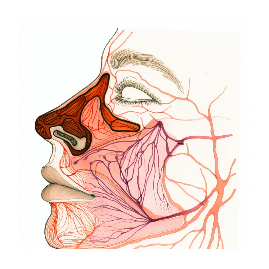 علت گزگز اطراف بینی و نگرانی از ام اس