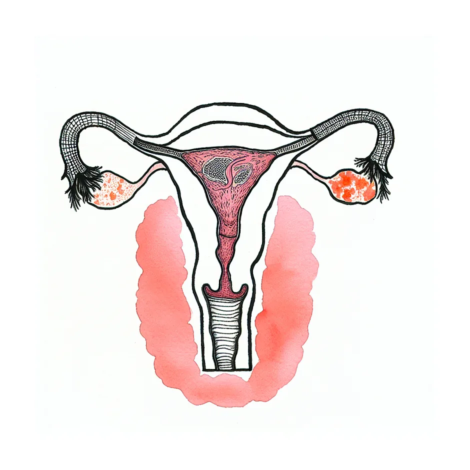 جفت قدامی با لبه مارژینال در هفته ۱۲ بارداری