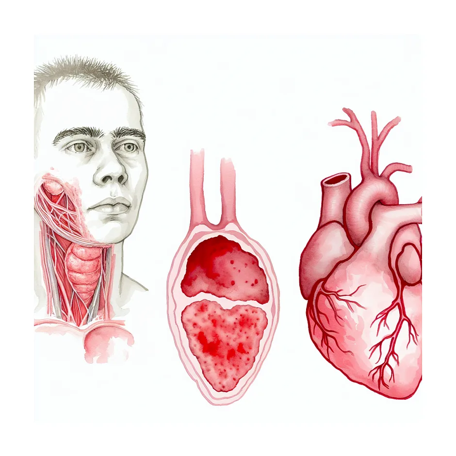 ورم صورت و تنگی نفس در فشار خون بالا