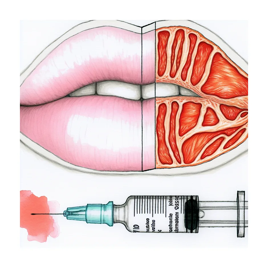 آیا دگزا ژل لب را از بین می‌برد؟ راه‌حل ایمن