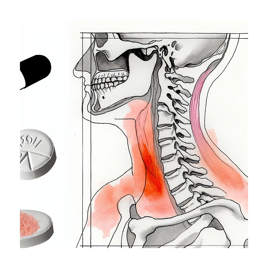 مصرف همزمان ناپروکسن و باکلوفن برای گرفتگی گردن