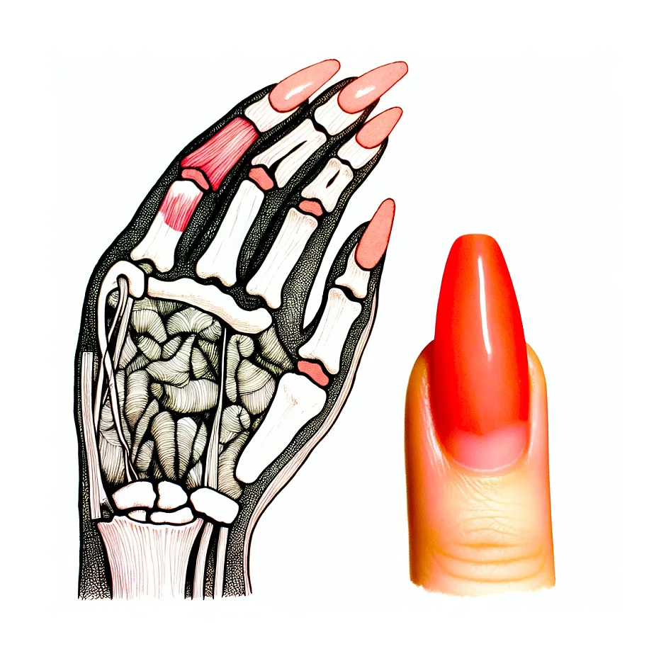 ایمنی و اثرات هورمونی کاشت ناخن در روزهای پریودی