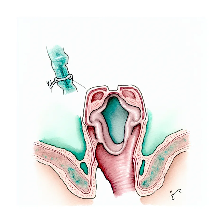 گیر کردن غذا در ته حلق یا مجرای بینی هنگام بلع