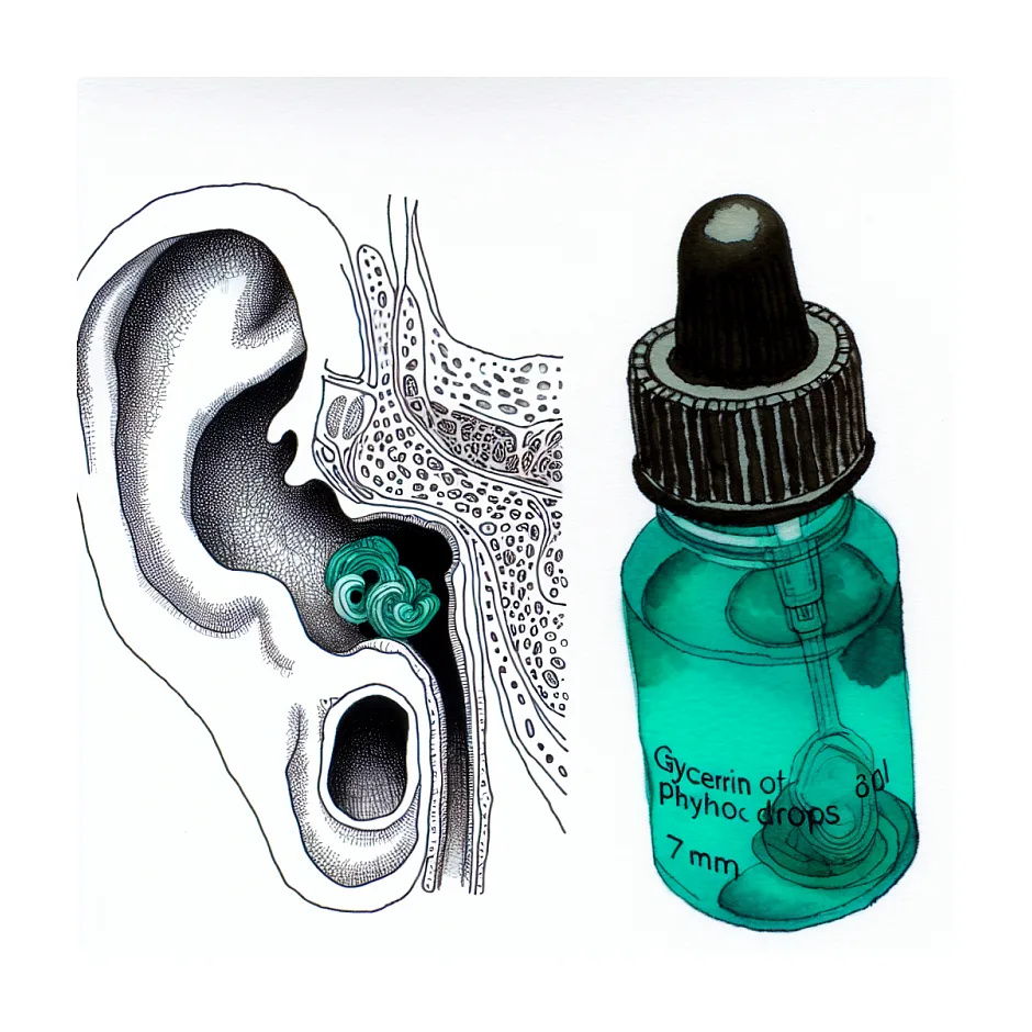 مصرف قطره گلیسیرین فنیکه برای جرم گوش | فقط گوش گرفته یا هر دو گوش؟