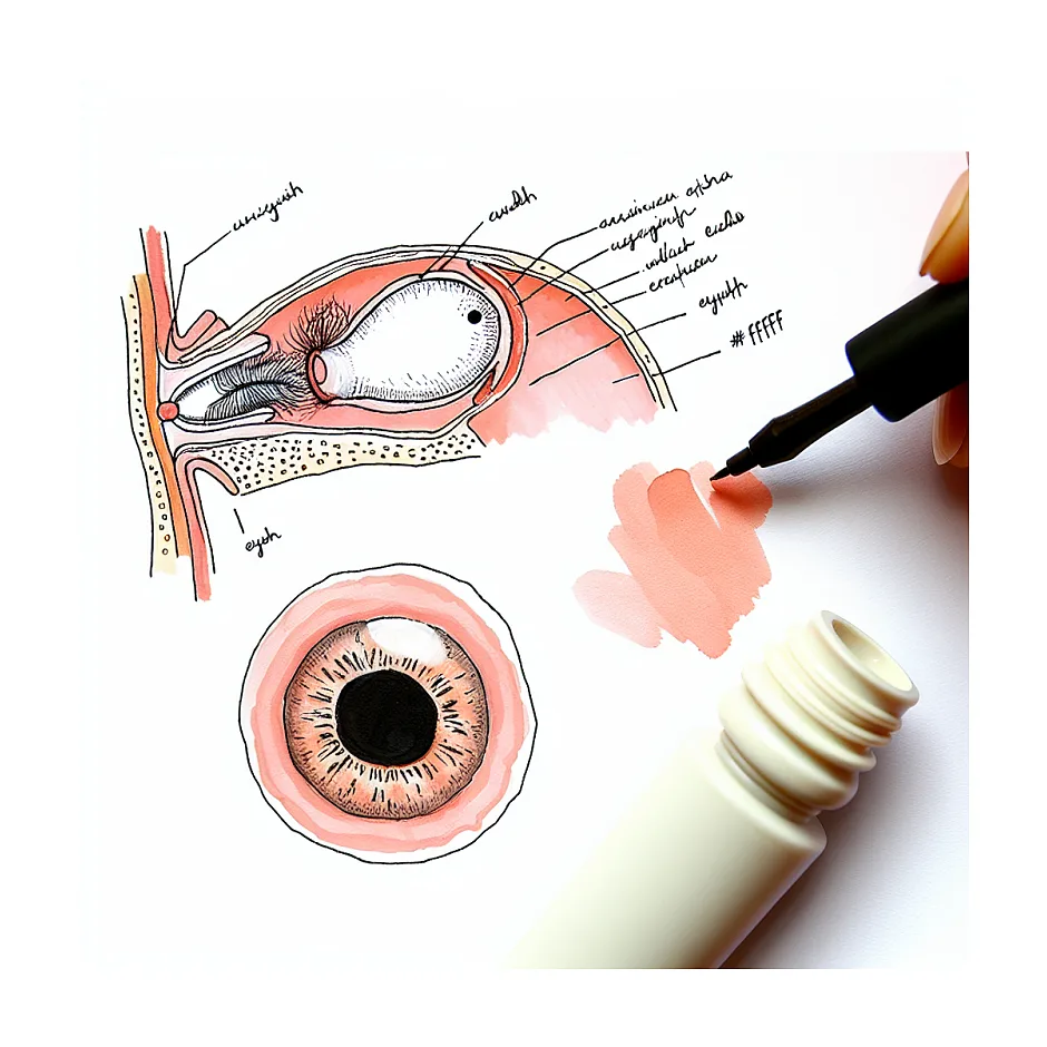 گیر کردن مژه در چشم نوزاد شش ماهه