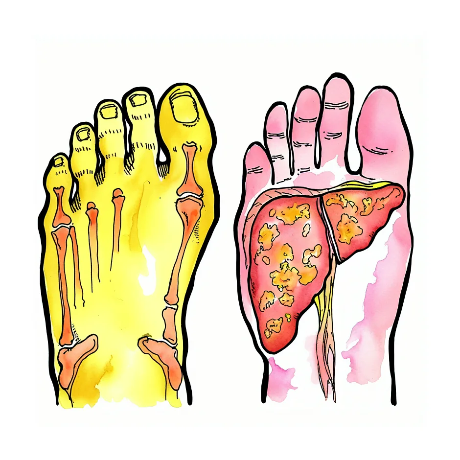 علت زردی کف دست و پا و نیاز به مراجعه پزشک