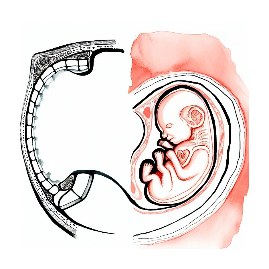 احساس نبض در شکم و تشکیل قلب جنین در بارداری