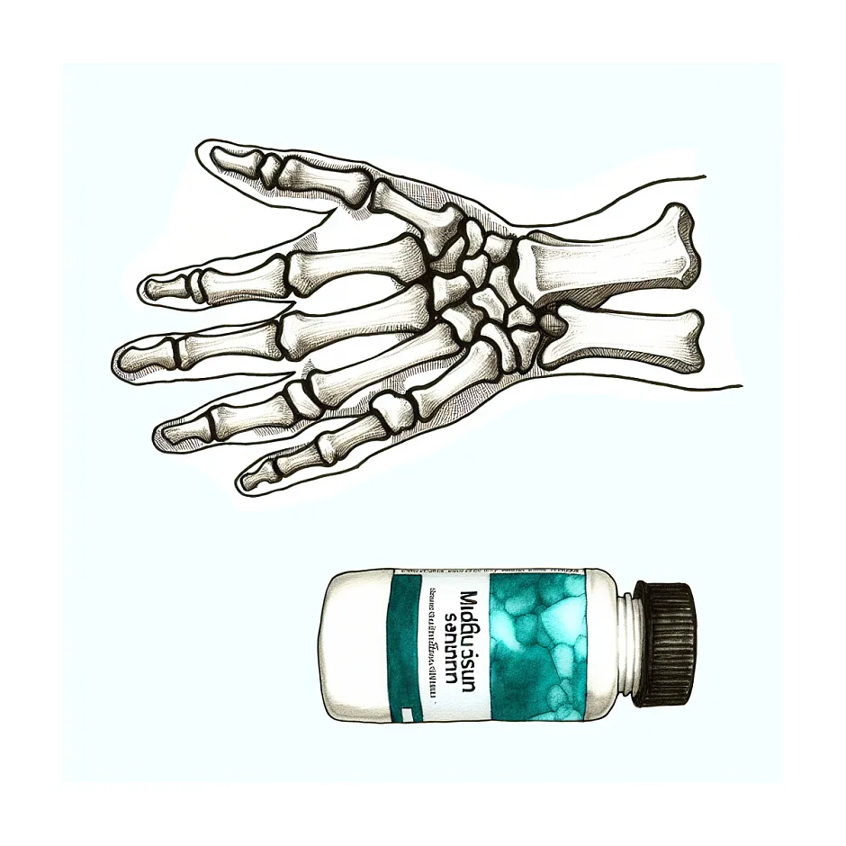 مصرف مگنیفورت برای نوجوان ۱۶ ساله بعد از گچ‌گیری