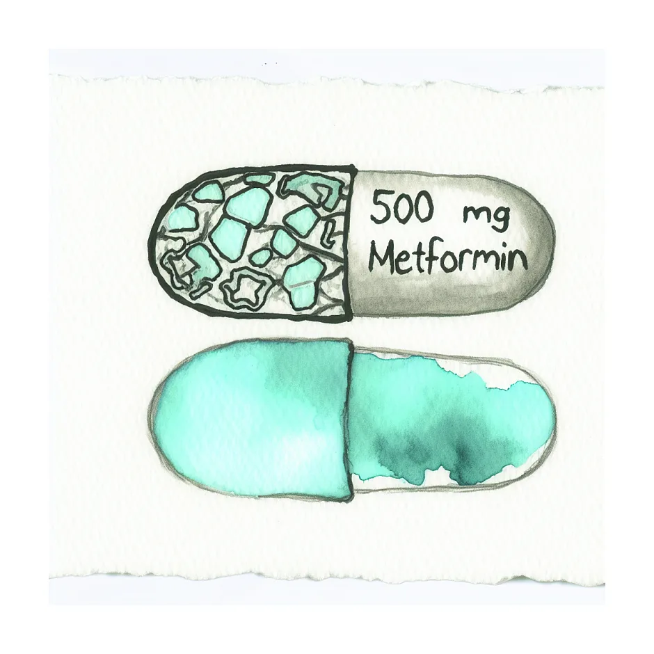 تاثیر ماندگار قرص متفورمین ۵۰۰ در بدن