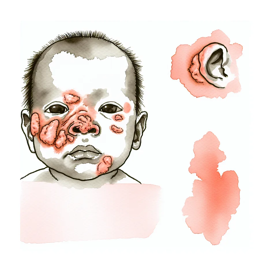 علت خارش صورت و بینی نوزاد ۴ ماهه و راه درمان