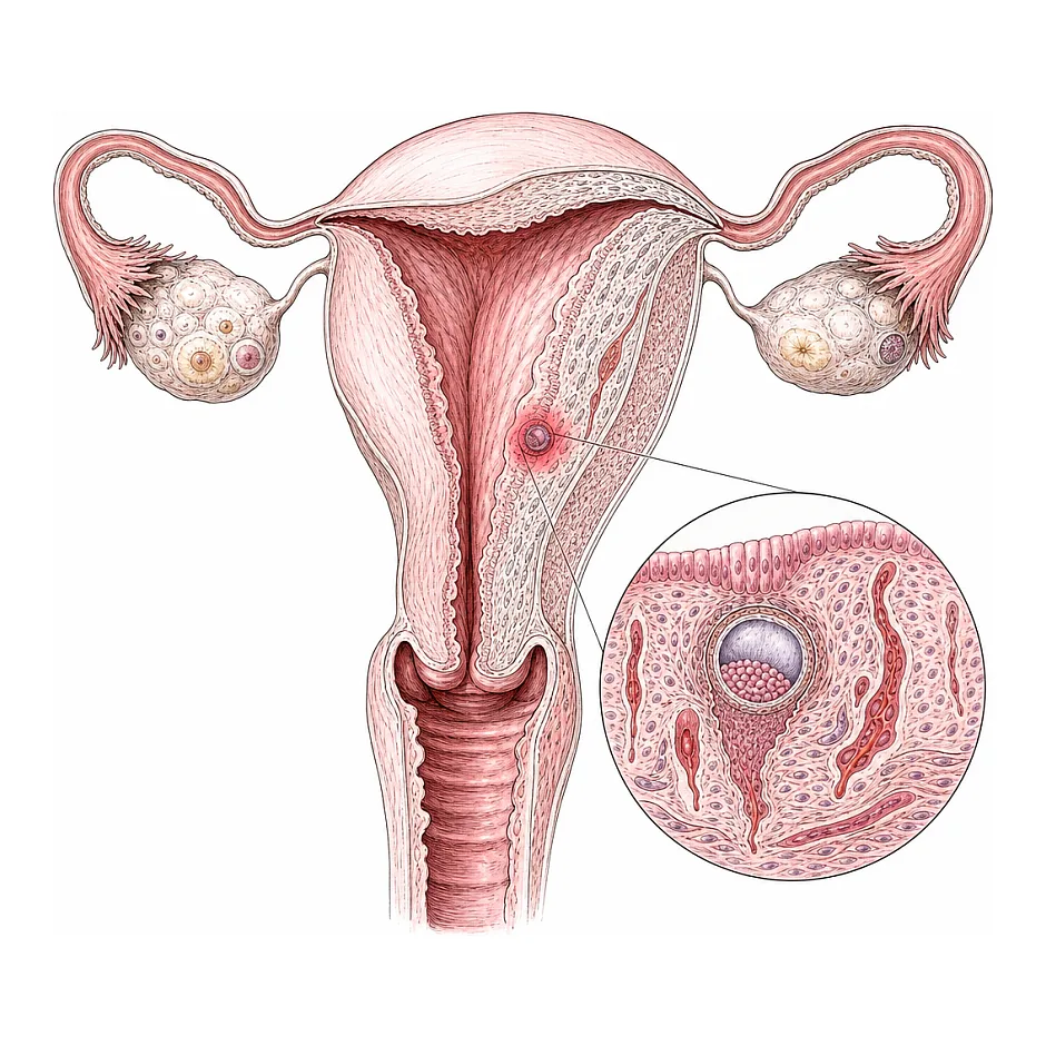 لکه لانه‌گزینی چیست و چگونه تشخیص دهیم؟
