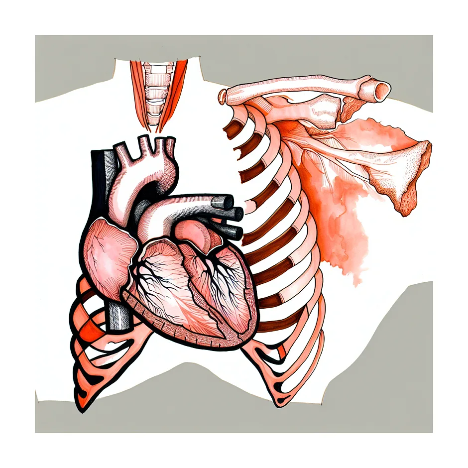 علت درد و سنگینی بالای سینه چپ و شانه