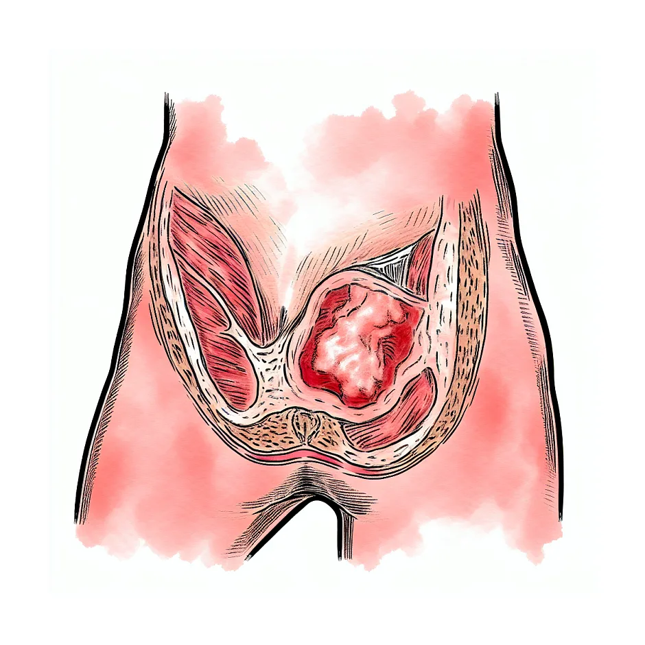 عفونت و کالکشن بعد از آمپول در باسن پا