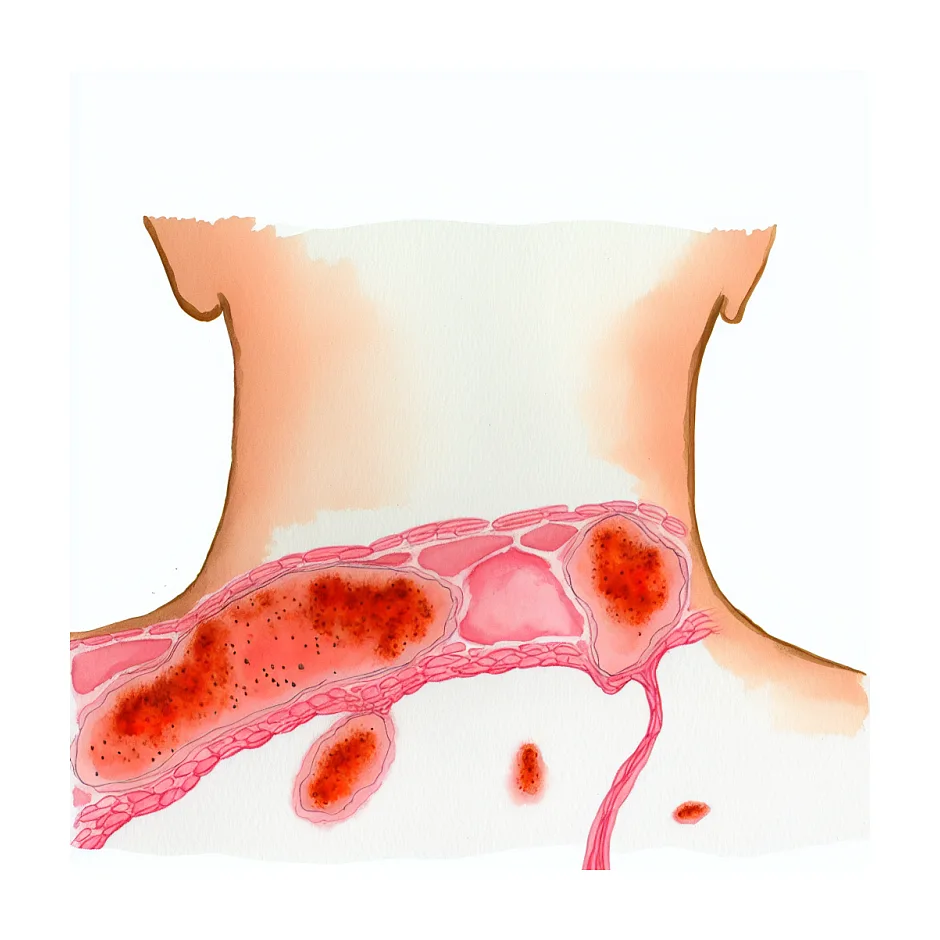 علت جوش پشت گردن و درمان آن