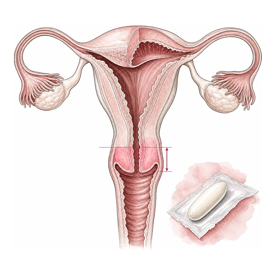 تأثیر شیاف استروژن بر کوتاهی لوله رحم در بارداری