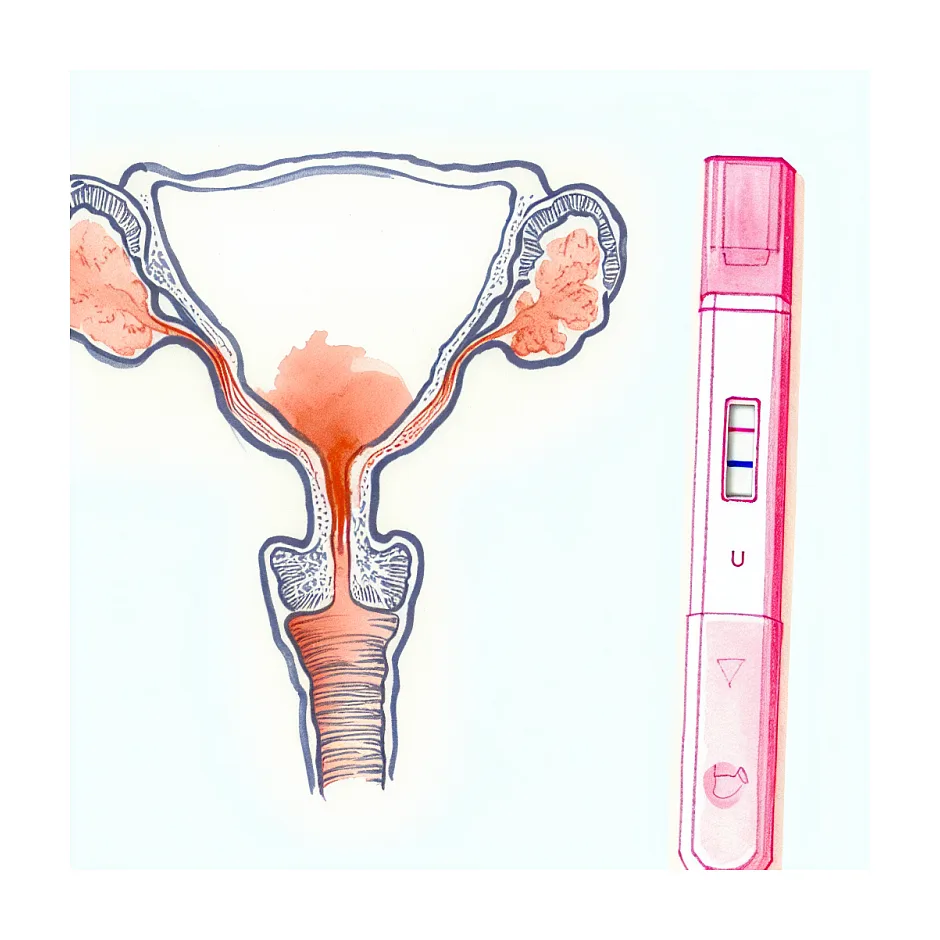 تاثیر عفونت ادراری بر نتیجه تست بارداری