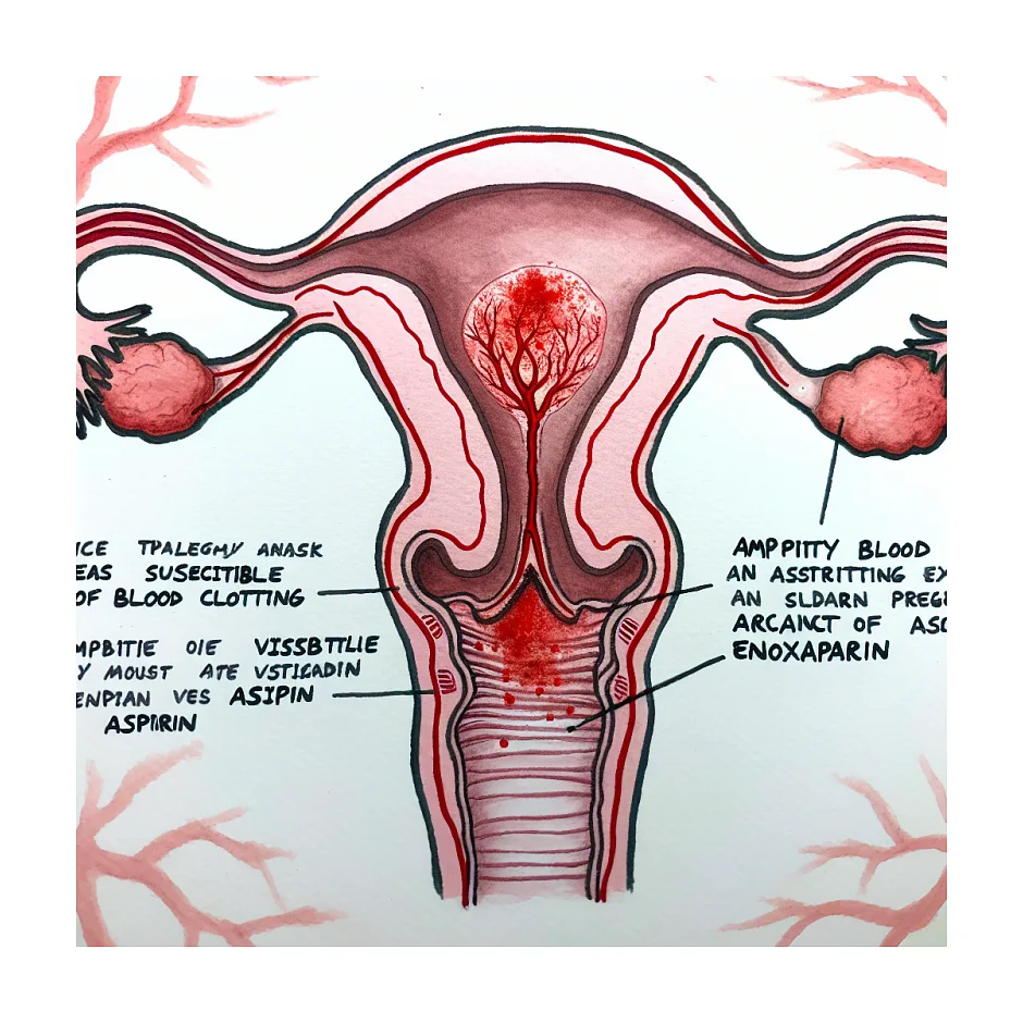 مصرف همزمان آسپرین و انوکساپارین در بارداری
