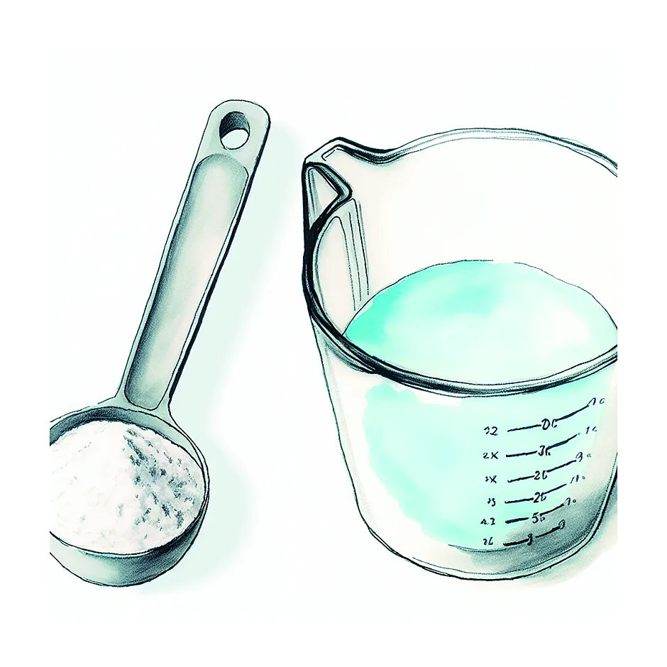 یک پیمانه چند قاشق غذاخوری است؟