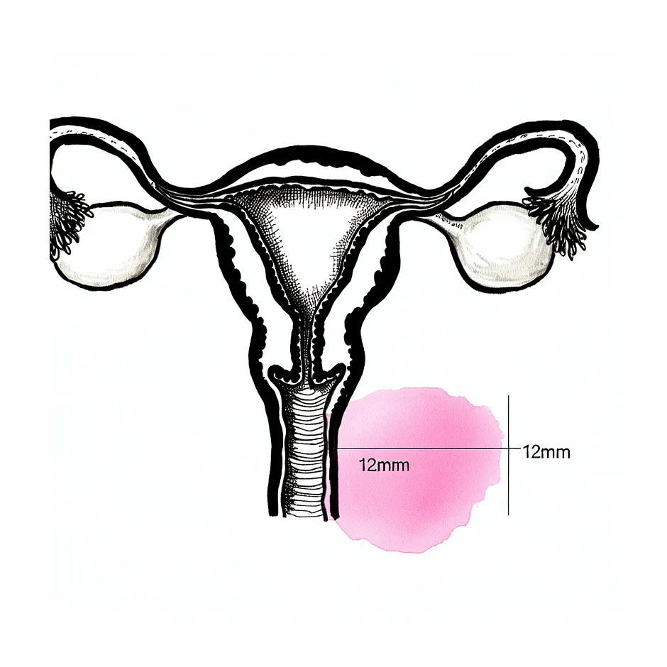 ضخامت اندومتر ۱۲ میلی‌متر و خونریزی طولانی قاعدگی