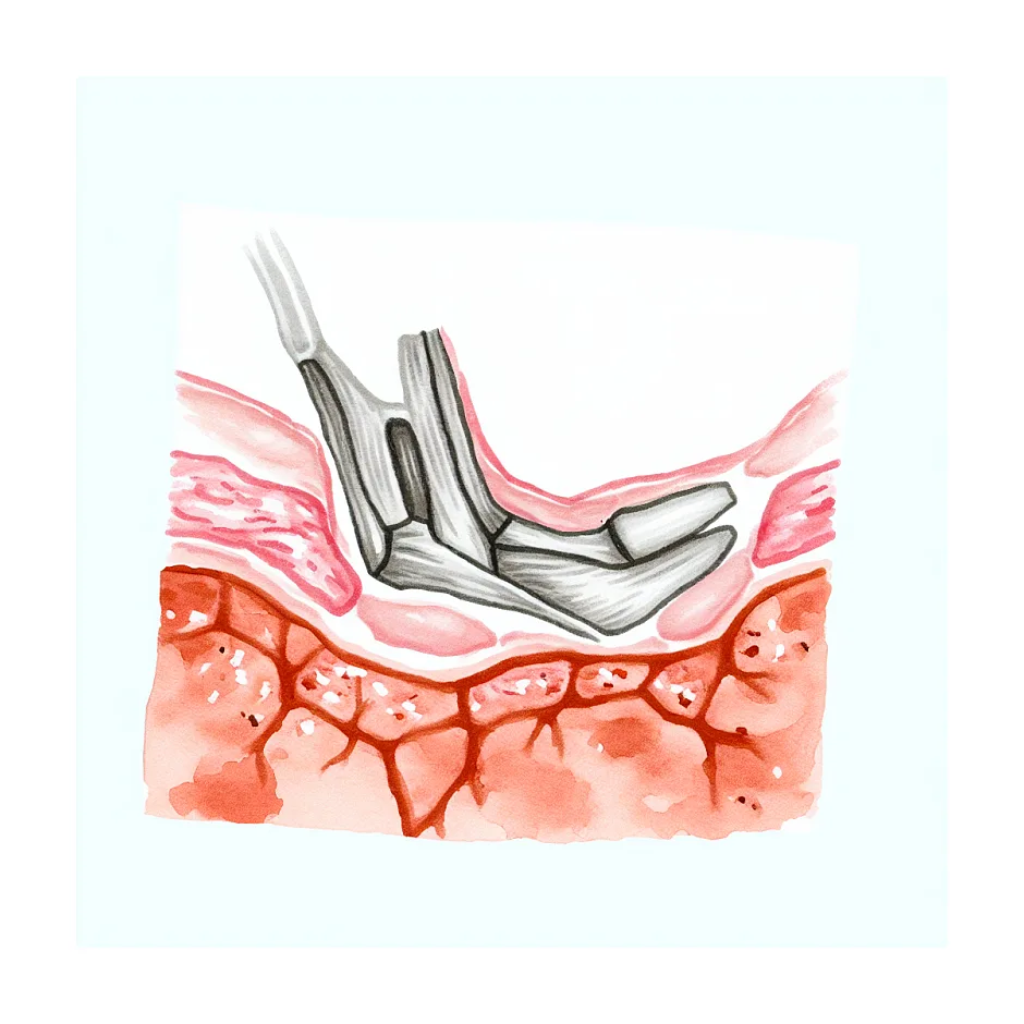 علت سفت شدن و تیرگی محل تزریق ژل خط خنده