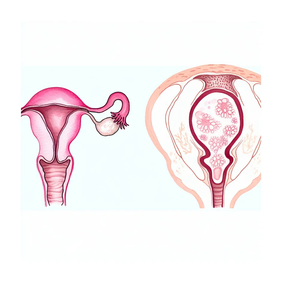 اندازه طبیعی تخمدان و معنی RTO و LTO در سونوگرافی